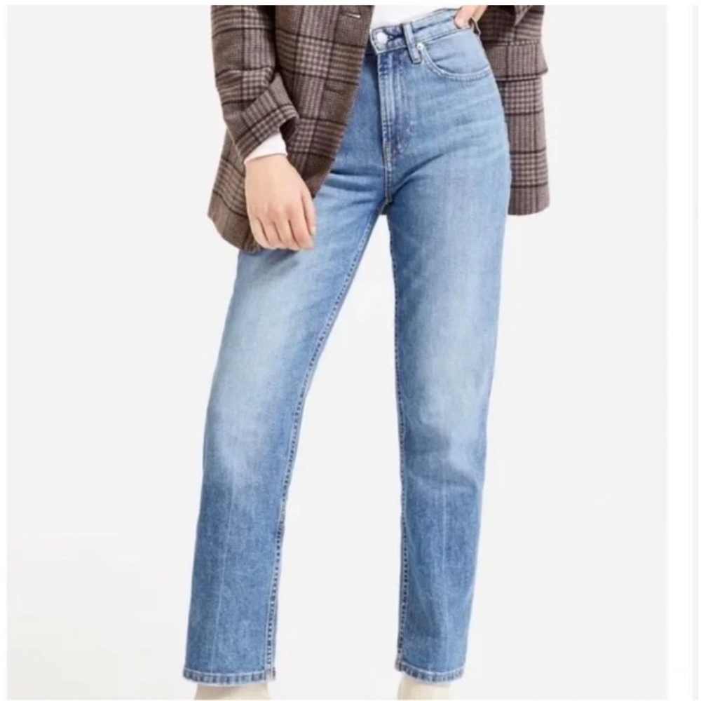 Everlane The High Rise Straight Jeans Women’s Size 28 Regular